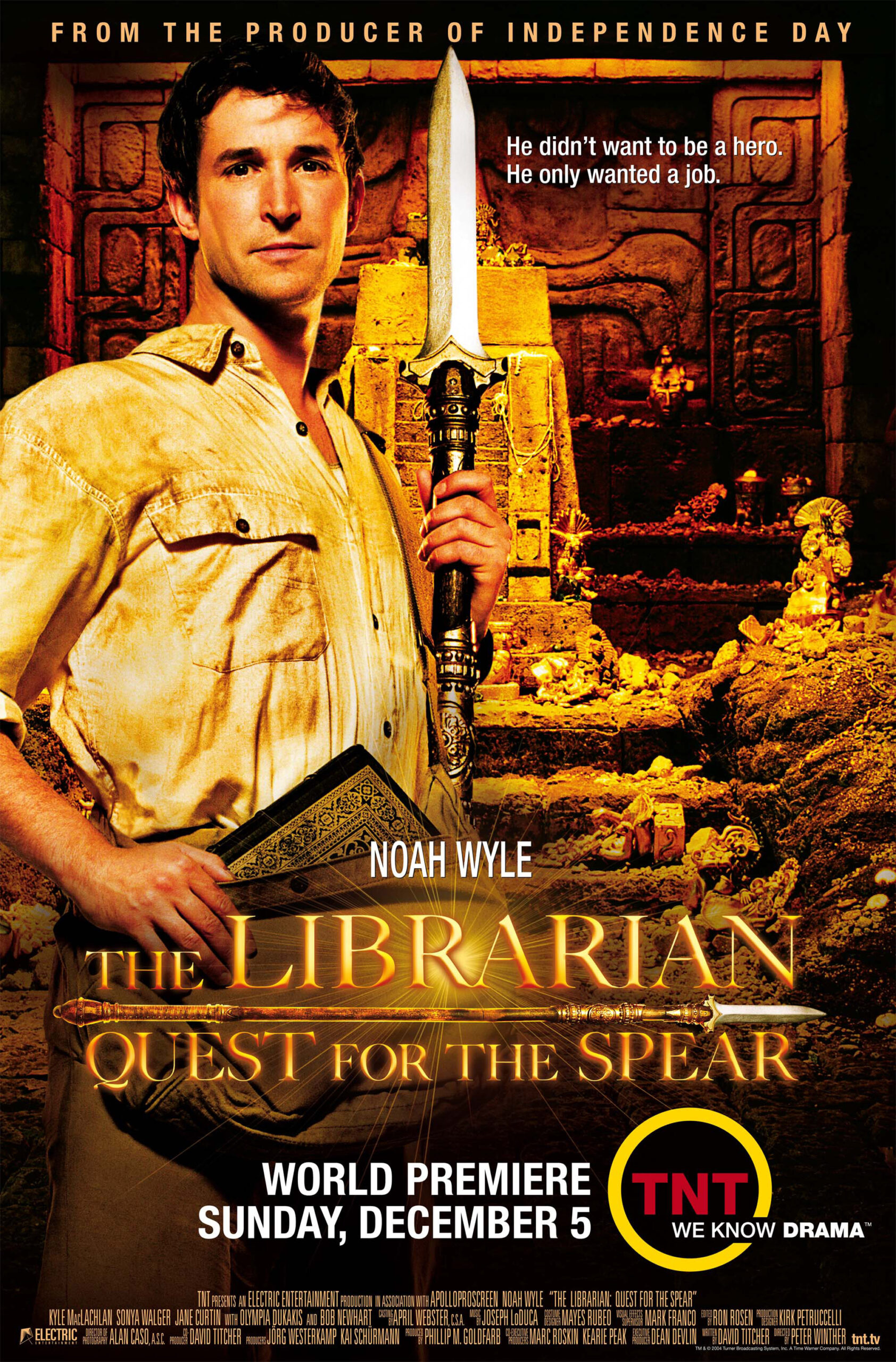 ดูหนังออนไลน์ฟรี The Librarian Quest for the Spear (2004) ล่าขุมทรัพย์สมบัติพระกาฬ ภาค 1