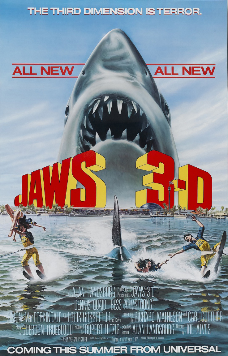 ดูหนังออนไลน์ฟรี Jaws 3-D (1983) จอว์ส 3