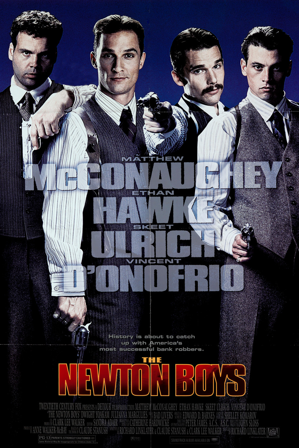 ดูหนังออนไลน์ The Newton Boys (1998) นิวตัน บอยส์