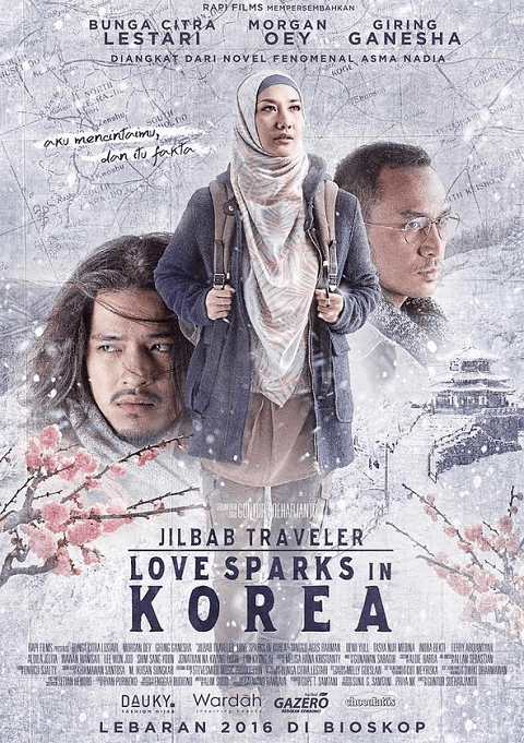 ดูหนังออนไลน์ฟรี Jilbab Traveler: Love Sparks in Korea (2016) ท่องเกาหลีดินแดนแห่งรัก (ซับไทย)