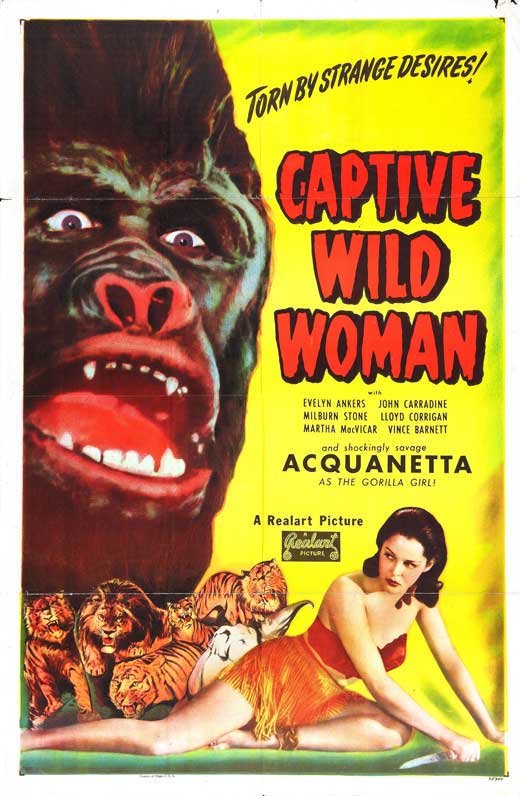 ดูหนังออนไลน์ Captive Wild Woman (1943)